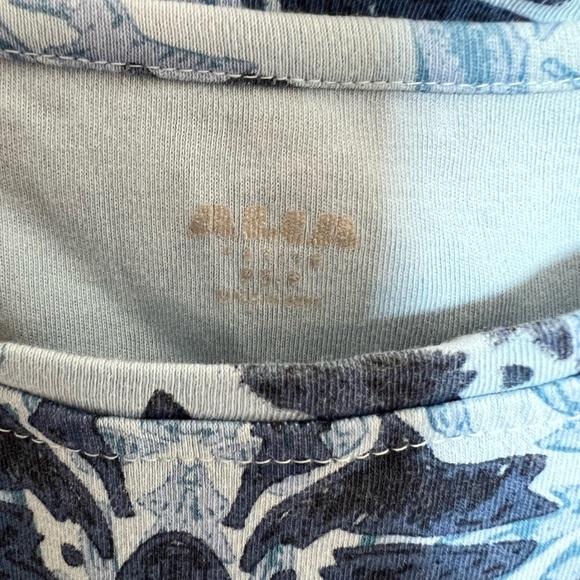 Patterned Blue Shirt - Picture 5 of 6